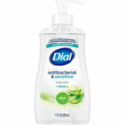 Dial Sensitive Skin Antibacterial Soap, Fresh Aloe Scent, 11 fl oz Pump Dispenser, Green, 1 Each, Cruelty-free, Paraben-free, Phthalate-free, Silicone-free, pH Balanced, Sulfate-free, Recycled