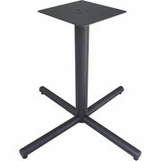Lorell Essentials Hospitality/Conference X-Base, 30" Height x 45" Width, Sturdy Metal, Black, Includes Mounting Hardware, 1 Each