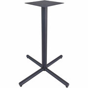 Lorell Hospitality/Conference X-Base, Black Metal, 40.8" Height x 45" Width, Includes Mounting Hardware, 1 Each