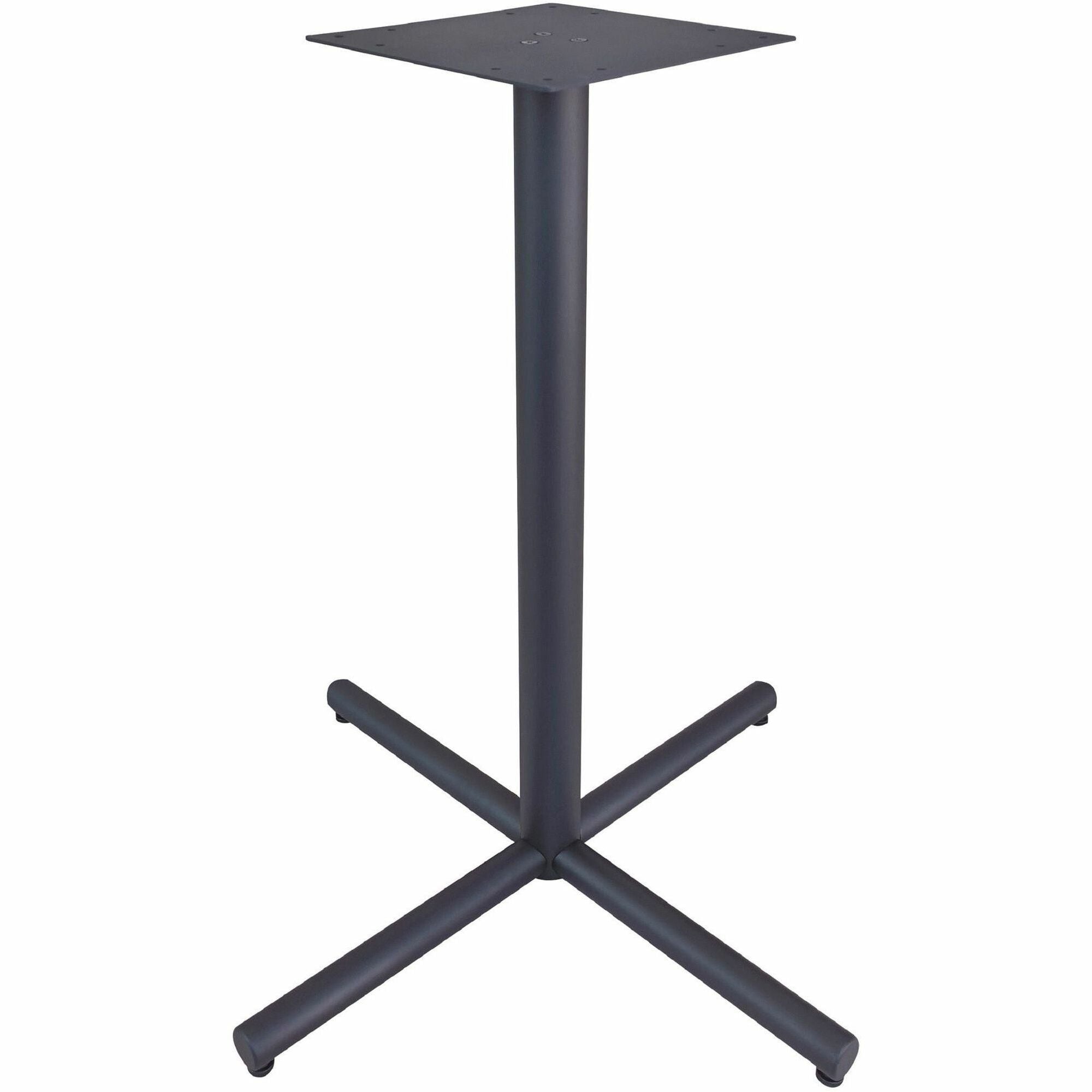 Lorell Hospitality/Conference X-Base, Black Metal, 40.8" Height x 45" Width, Includes Mounting Hardware, 1 Each