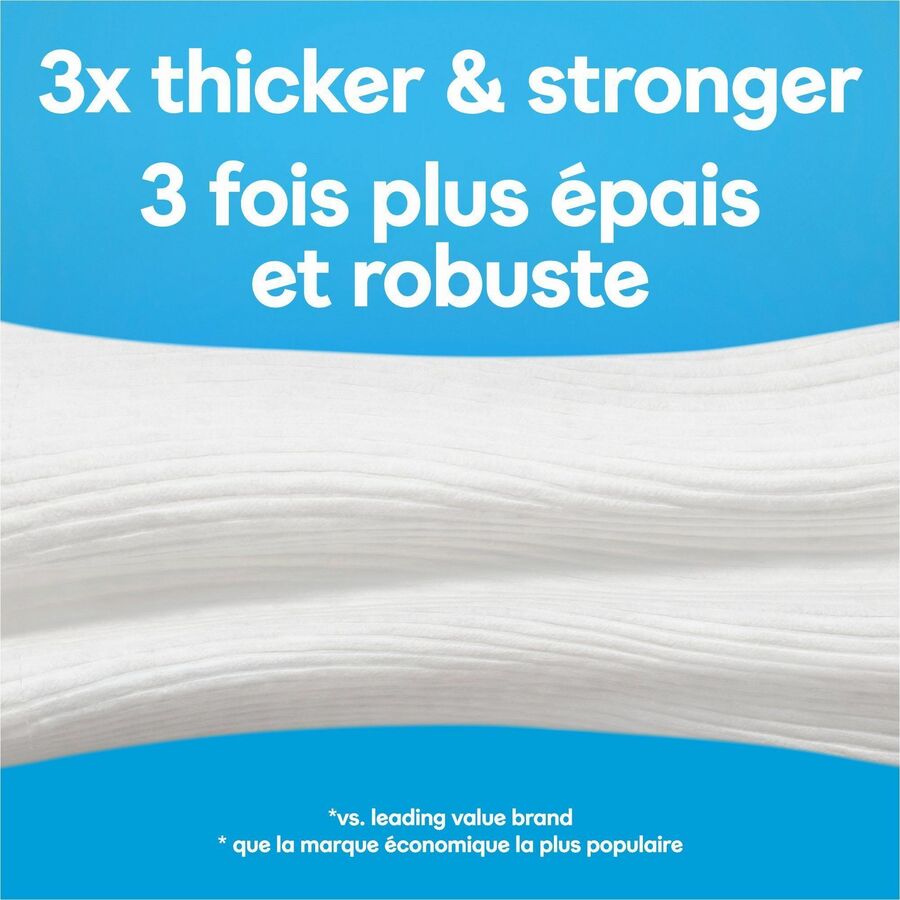 Kimberly-Clark Professional Ultra Clean Toilet Paper, 1 Ply, White, Paper/Fiber, 24 Pack