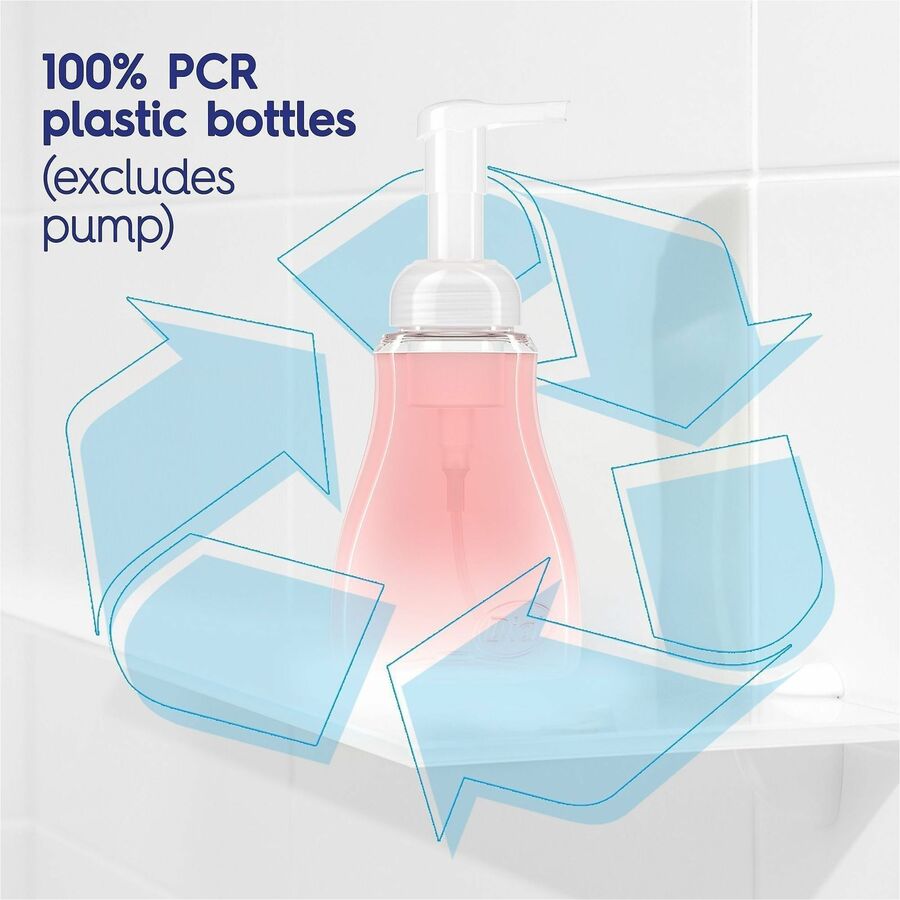 Power Berries Scent - 10 fl oz - Pump Bottle Dispenser - Bacteria Remover - Hand, Skin - Antibacterial - Red - Pleasant Scent - 1 Each