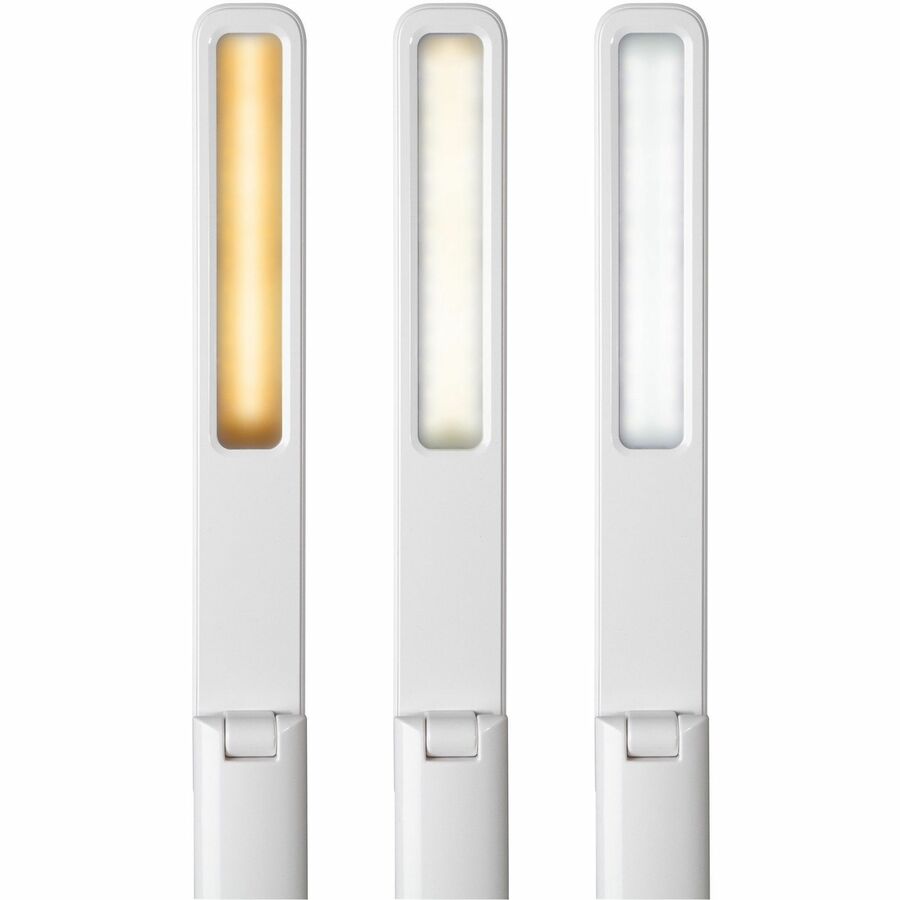 OttLite Slimline LED Desk Lamp, 1 Each – Color Changing Mode, Adjustable Brightness, ClearSun LED, Touch Control, Adjustable Height & Shade, Desk Mountable, White