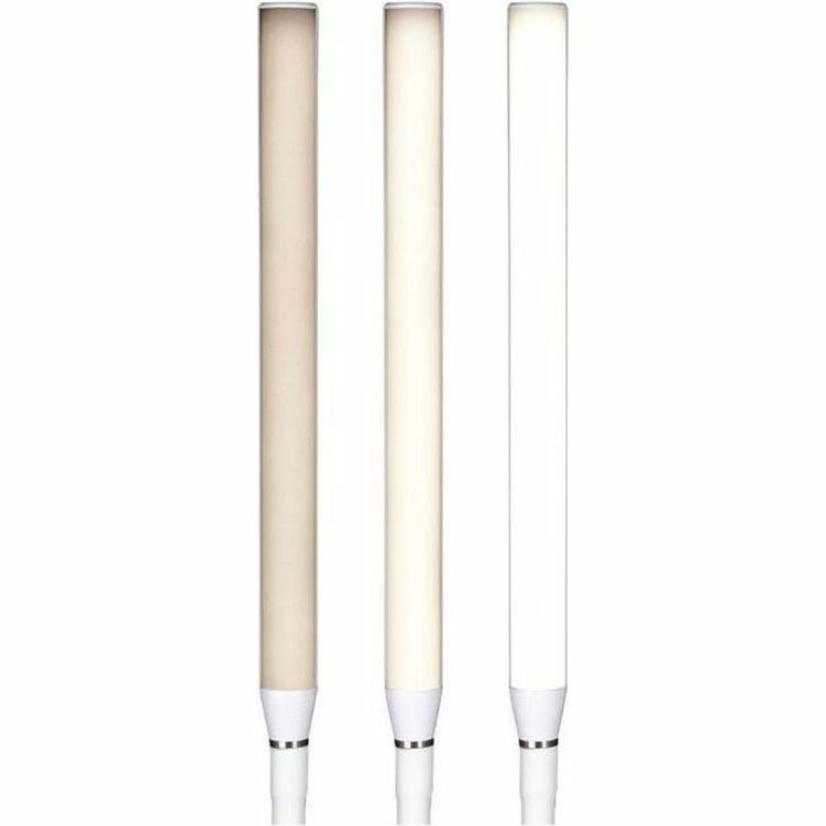 OttLite Extended Reach LED Desk Lamp, 1 Each, White, Flexible Neck, ClearSun LED, Touch-activated, Adjustable Brightness, Glare-free Light, Desk Mountable