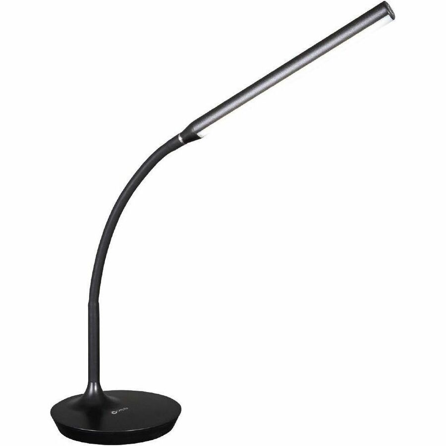 OttLite Extended Reach LED Desk Lamp, 1 Each, Flexible Neck, ClearSun LED, Touch-Activated, Adjustable Brightness, Glare-Free Light, Desk Mountable, Black