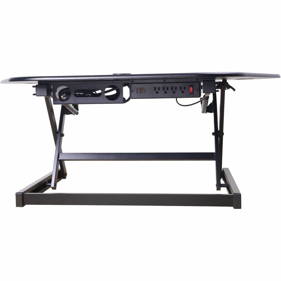 Rocelco CADR-46 Corner Sit-to-Stand Desk Riser