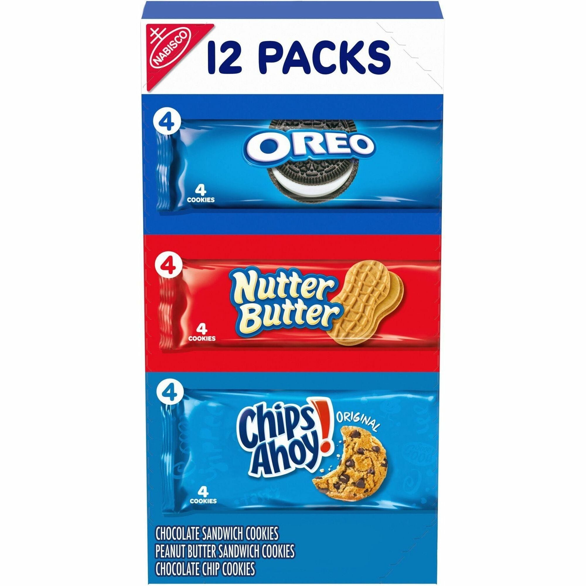 Oreo Cookie Packs, 12 per Box