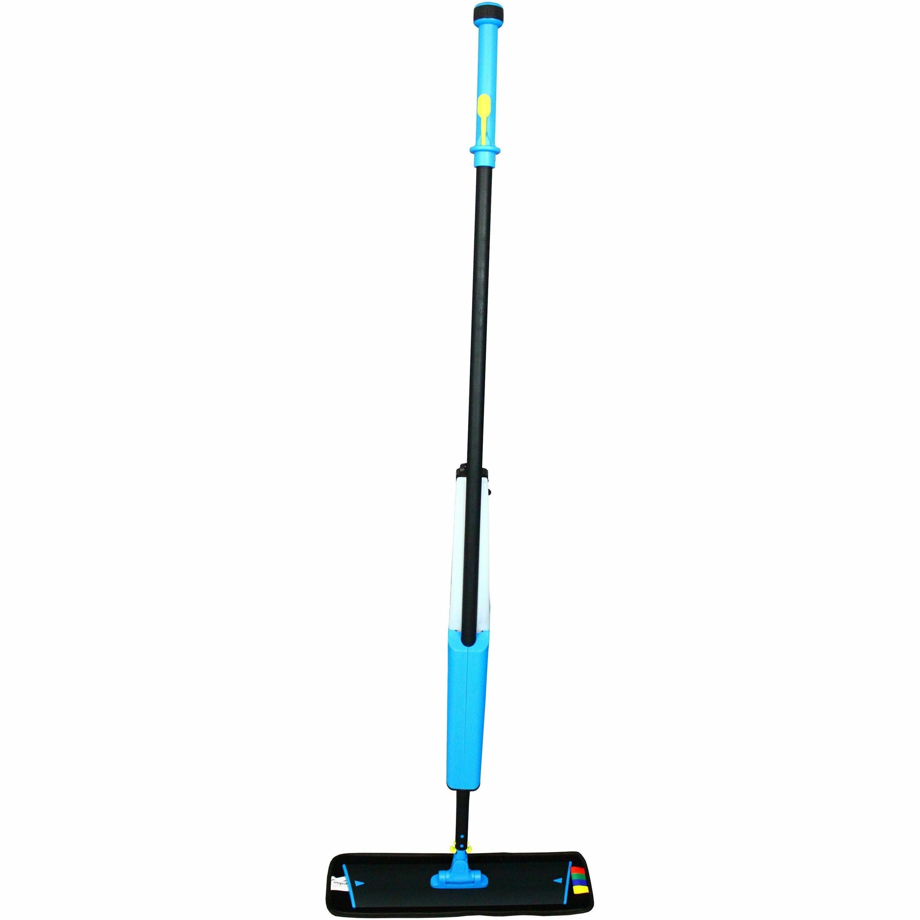54" Handle Length - Heavy Duty, Durable, Push Button - Blue - 1 Each