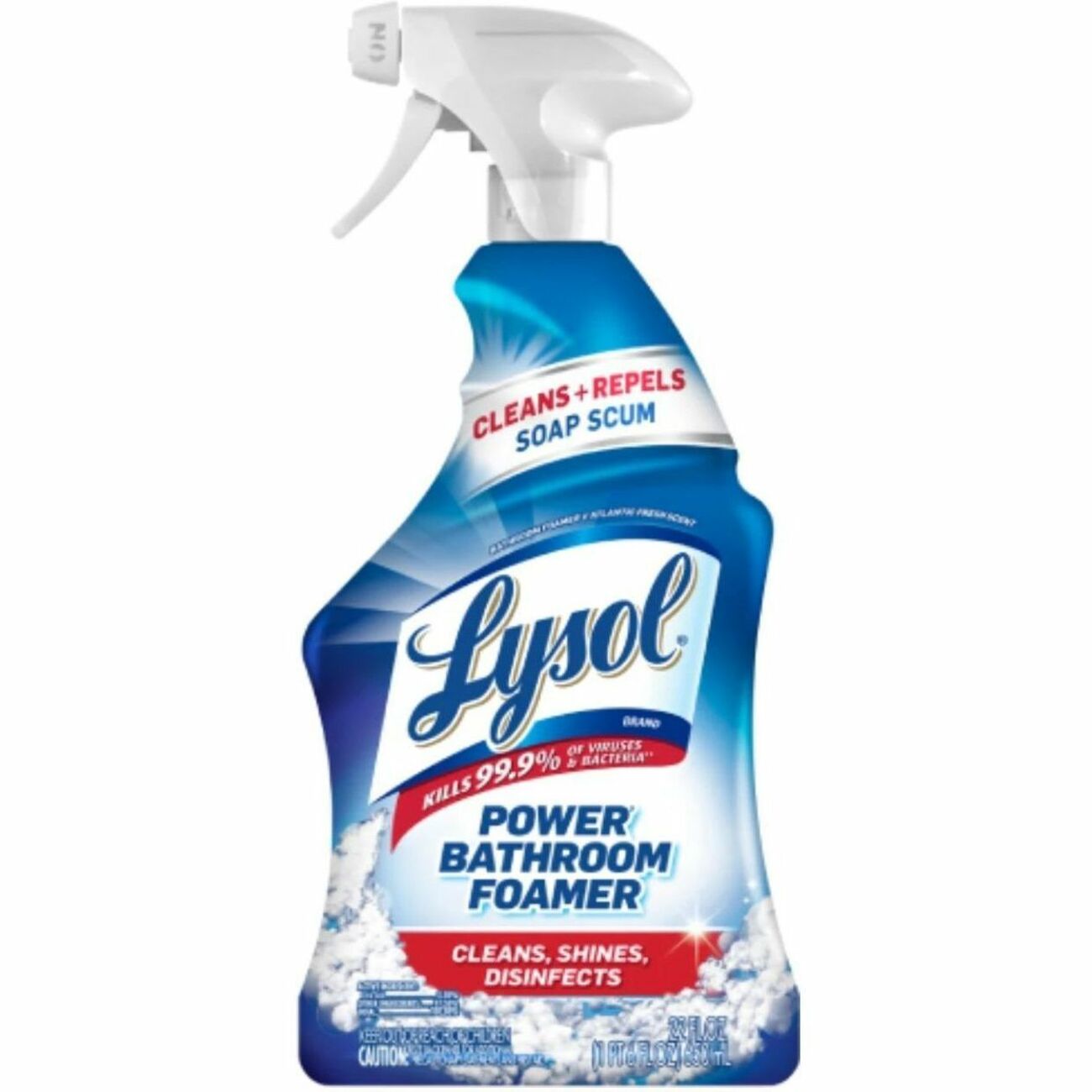 Lysol Bathroom Cleaner Spray, Unscented, 22 fl oz Spray Bottle, 6/Carton