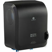 Touchless Dispenser - 1150 ft Roll Diameter - 16" Height x 12.9" Width x 8.9" Depth - Black - Water Resistant, Touch-free, Automatic, Durable, Merchandising Window, Refillable, Window - 1 Each