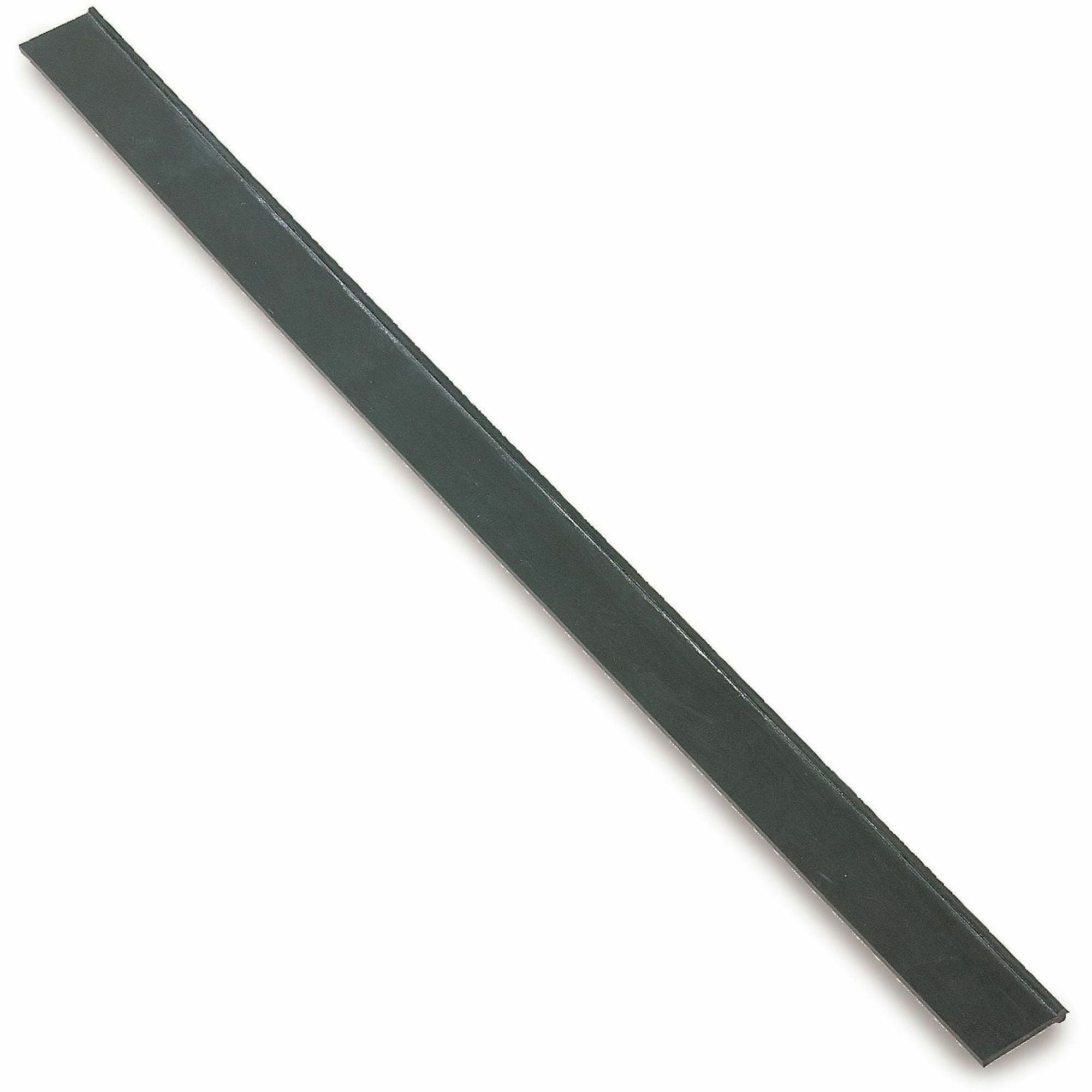 Rubber Blade - Easy to Clean, Streak-free - Black - 144 / Carton