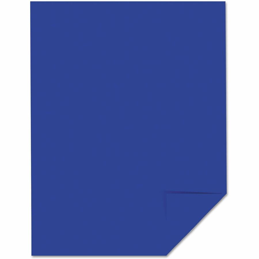 Wausau Paper Astrobrights 24 lb Colored Paper, Letter Size 8.5" x 11", Blast-off Blue, 500 Sheets per Ream