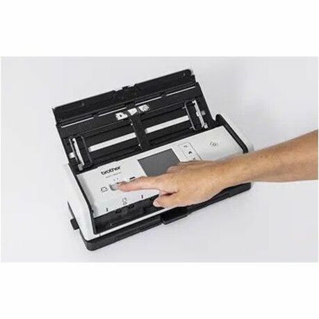 Brother ADS-1800W Sheetfed Scanner - 600 dpi Optical - White