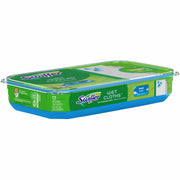 Swiffer Sweeper Wet Cloths, 8" x 10", Disposable, Residue-Free, Scented, Pre-moistened, White, 12 Pack