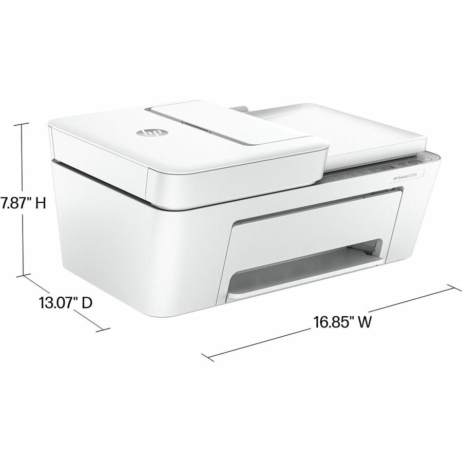 HP Deskjet 4255e Wireless Inkjet Multifunction Printer - Color - White