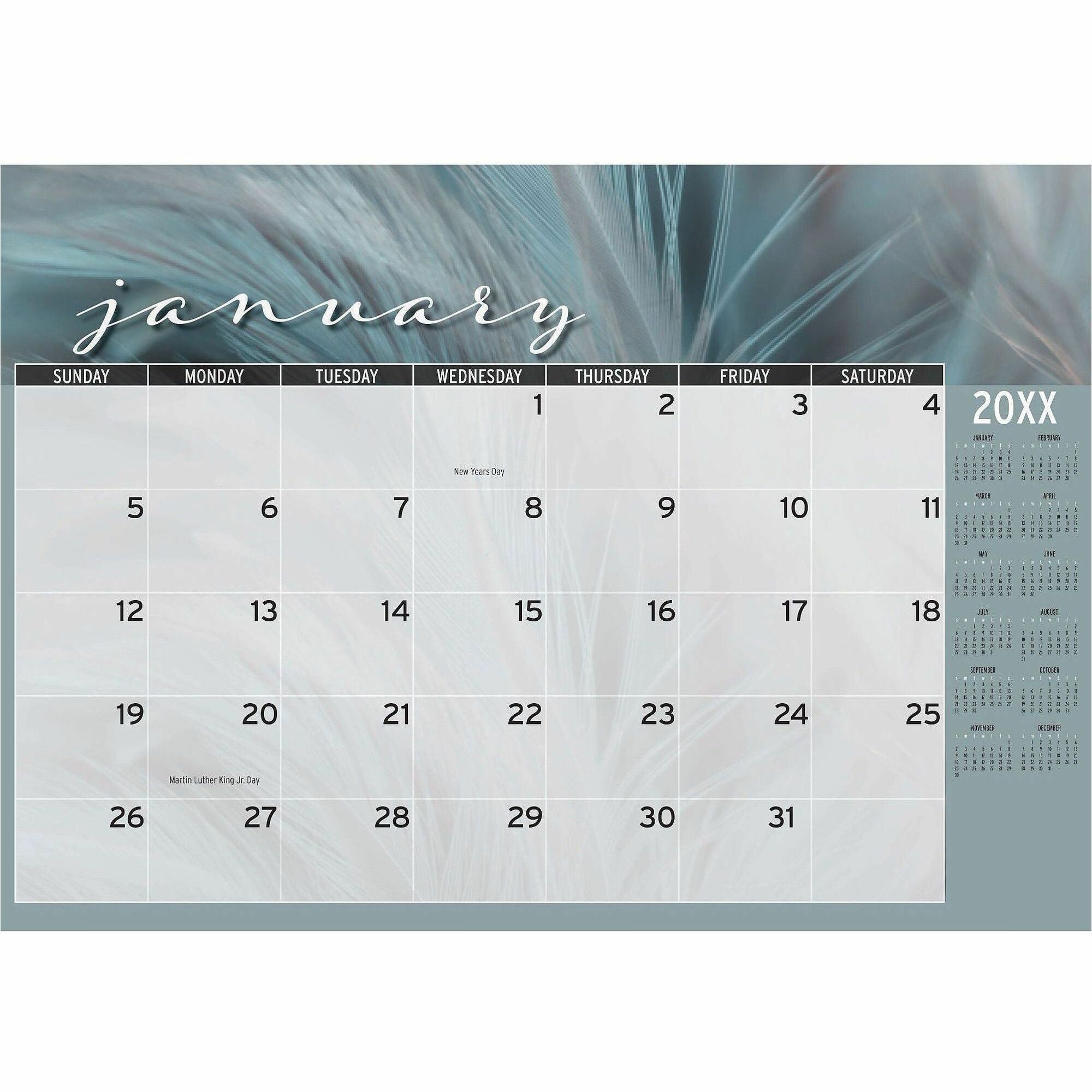 House of Doolittle Recycled Macro View Desk Pad