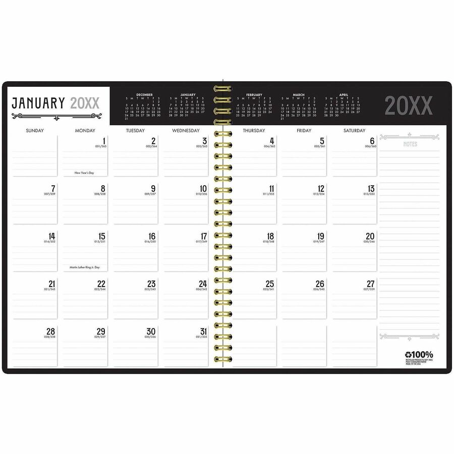 House of Doolittle Recycled Deco Days Planner
