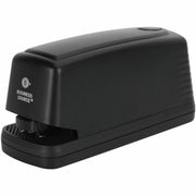 Business Source Electric Stapler, Full Strip, 210 Staple Capacity, Staples Up to 25 Sheets, Black, 1 Each
