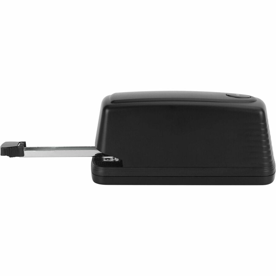 Business Source Electric Stapler, Full Strip, 210 Staple Capacity, Staples Up to 25 Sheets, Black, 1 Each
