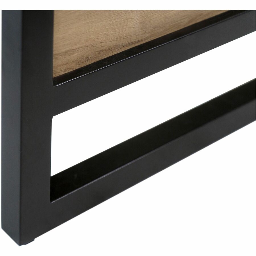 Martin Mason Monarca Laminate Unit - 31" Height x 60" Width x 30" Depth - Total Drawer(s): 1 - Material: Laminate - Finish: Wood, Monarca Natural - Grommet - 1 Each