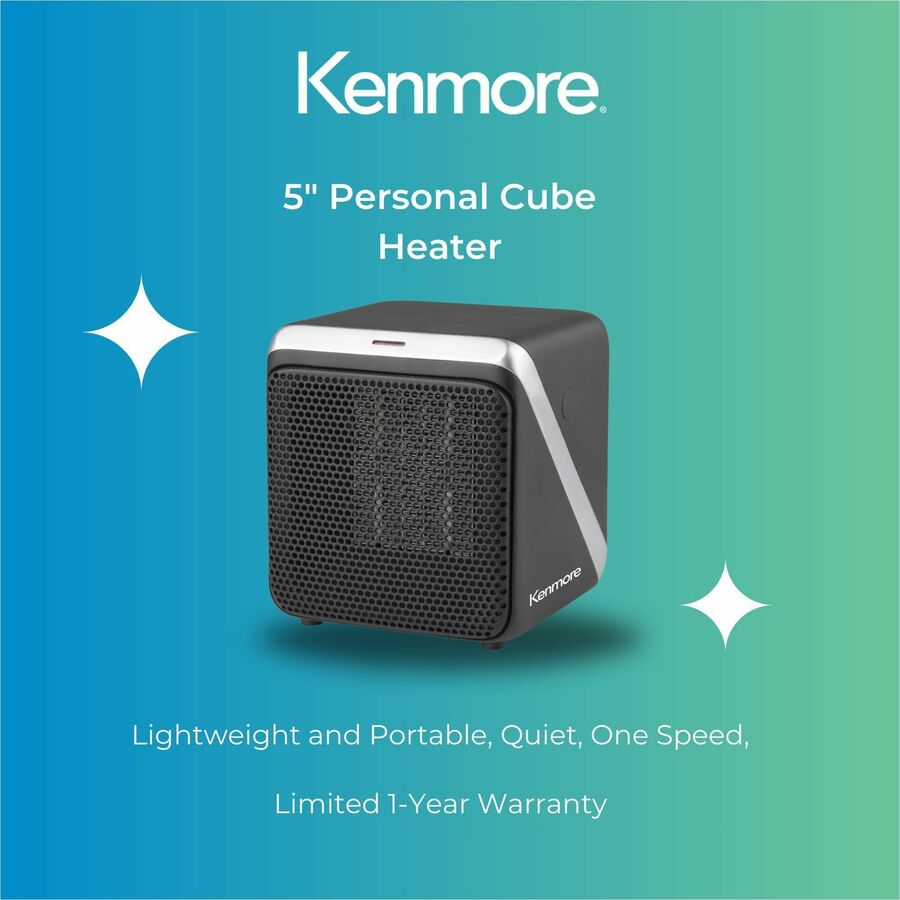 Kenmore 5" Personal Cube Heater