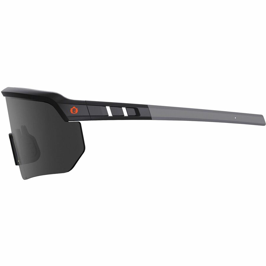 Ergodyne Skullerz AEGIR Polarized Anti-Fog Safety Glasses, Smoke Lens, Matte Black Frame, Anti-scratch, Lightweight, Non-slip, Impact Resistant, Vented, 1 Each