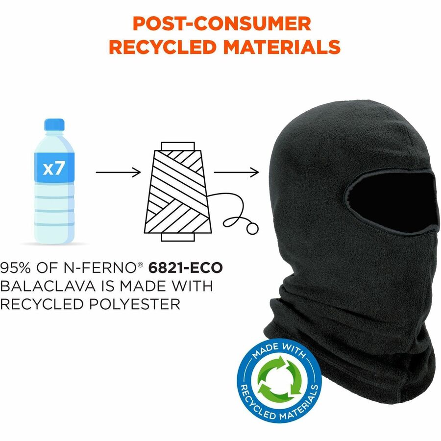 Ergodyne Recycled Balaclava Face Mask