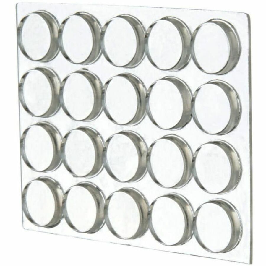 Round - Transparent - Rubber - 1Pack
