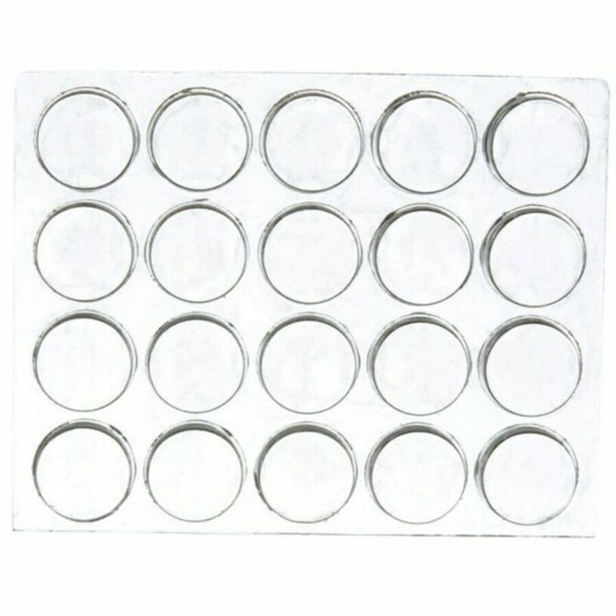 Round - Transparent - Rubber - 1Pack