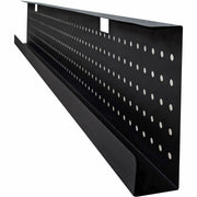 Lorell Invent Training Table Modesty Panel, Steel, Black, 54" W x 3" D x 10" H, 39.37 mil Thickness, 1 Each
