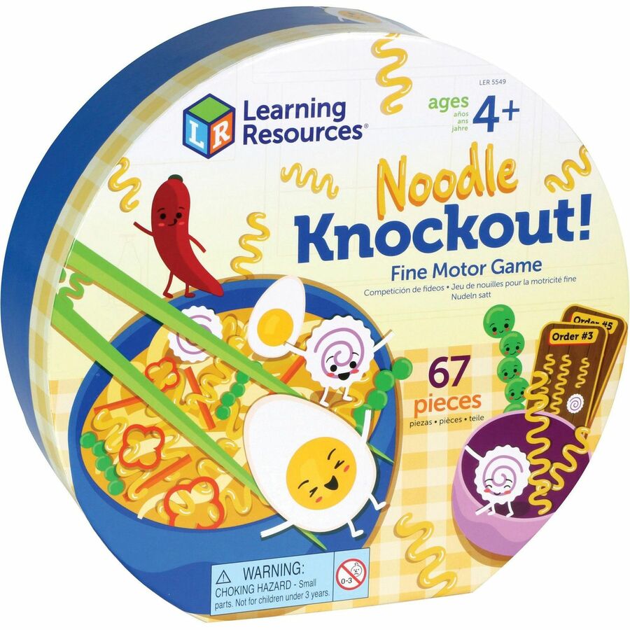 Learning Resources Noodle Knockout Fine Motor Game
