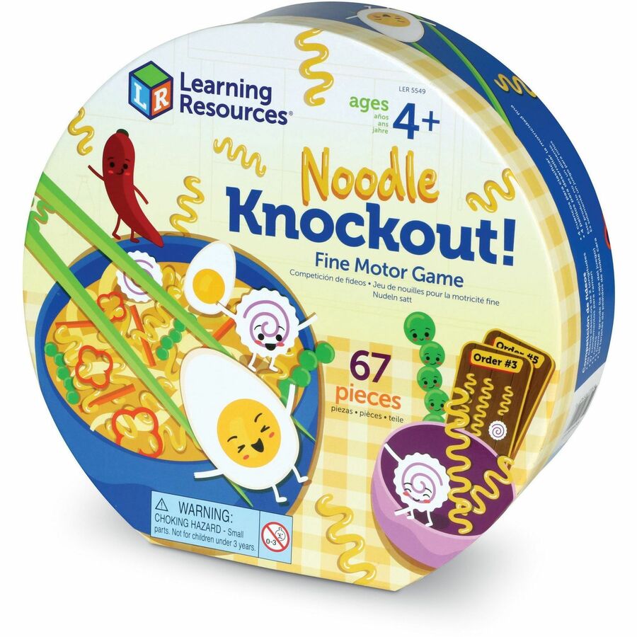 Learning Resources Noodle Knockout Fine Motor Game
