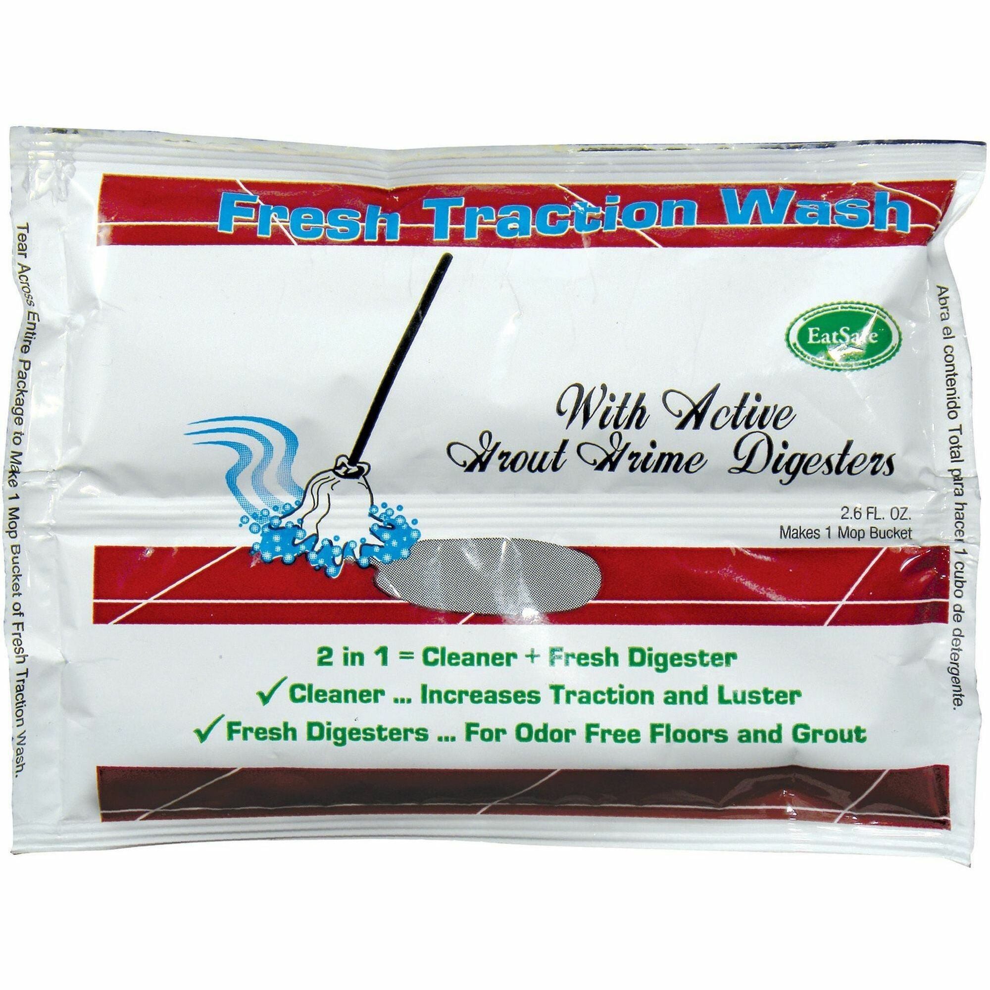 For Floor, Kitchen, Mortar - 2.60 oz (0.16 lb) - Dirt Resistant, Heavy Duty, pH Neutral, Slip Resistant - White - 30 / Carton