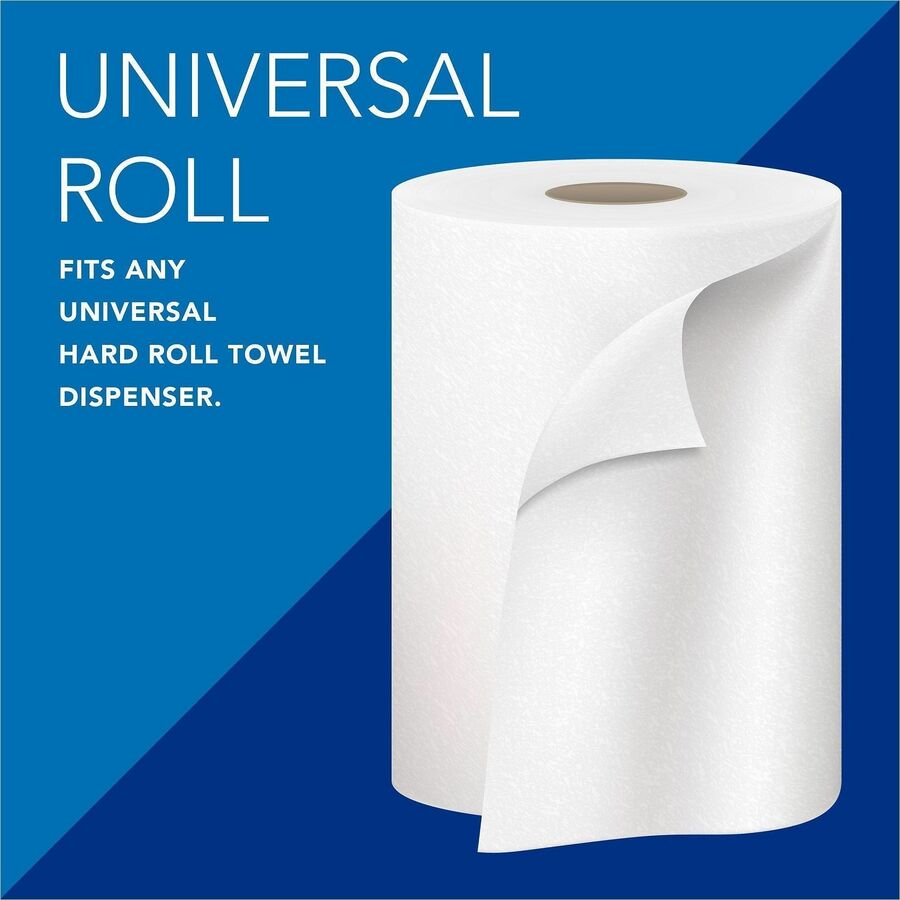 1 1/2" Core - White - Fiber - 6 / Carton