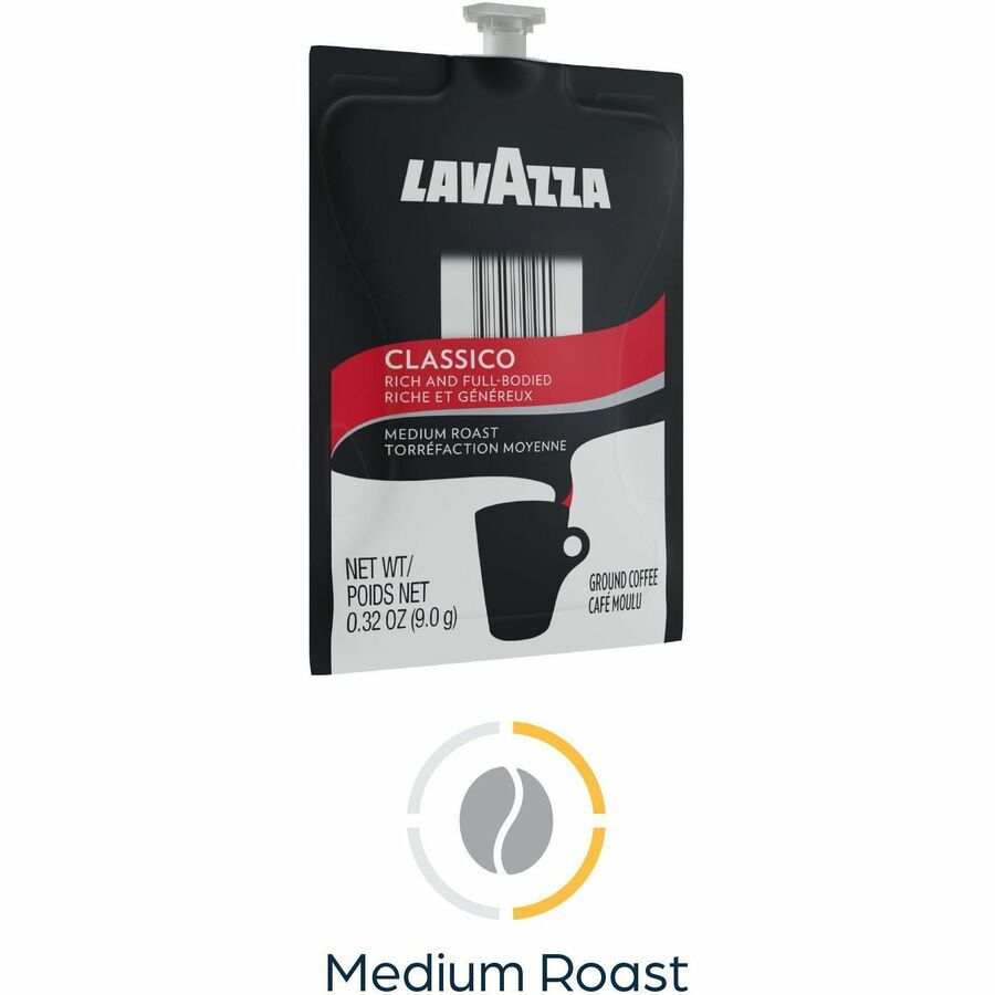 Flavia Classico Coffee Freshpack, Medium Roast, Arabica & Robusta Blend, Kosher, 0.3 oz Each, 76 Freshpacks per Carton