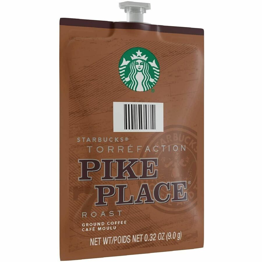 Flavia Starbucks Pike Place Roast Freshpack, Medium Roast, Classic, Kosher, 76 Freshpacks per Carton