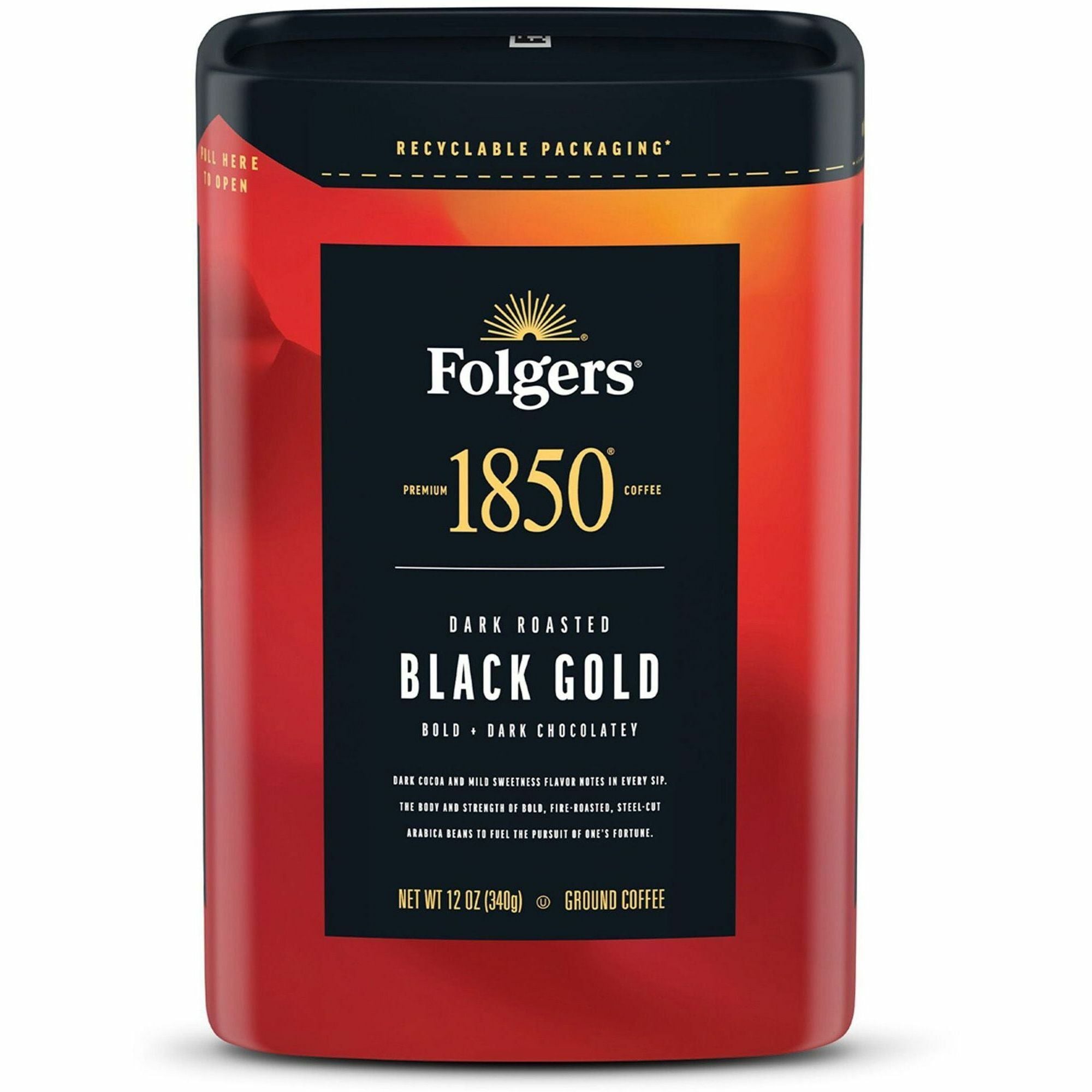 Black Coffee - Dark - Ground - Black Gold - 1 Each
