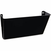 1 Pocket(s) - 7" Height x 13" Width x 4.13" Depth - Black - Plastic - 1 Each
