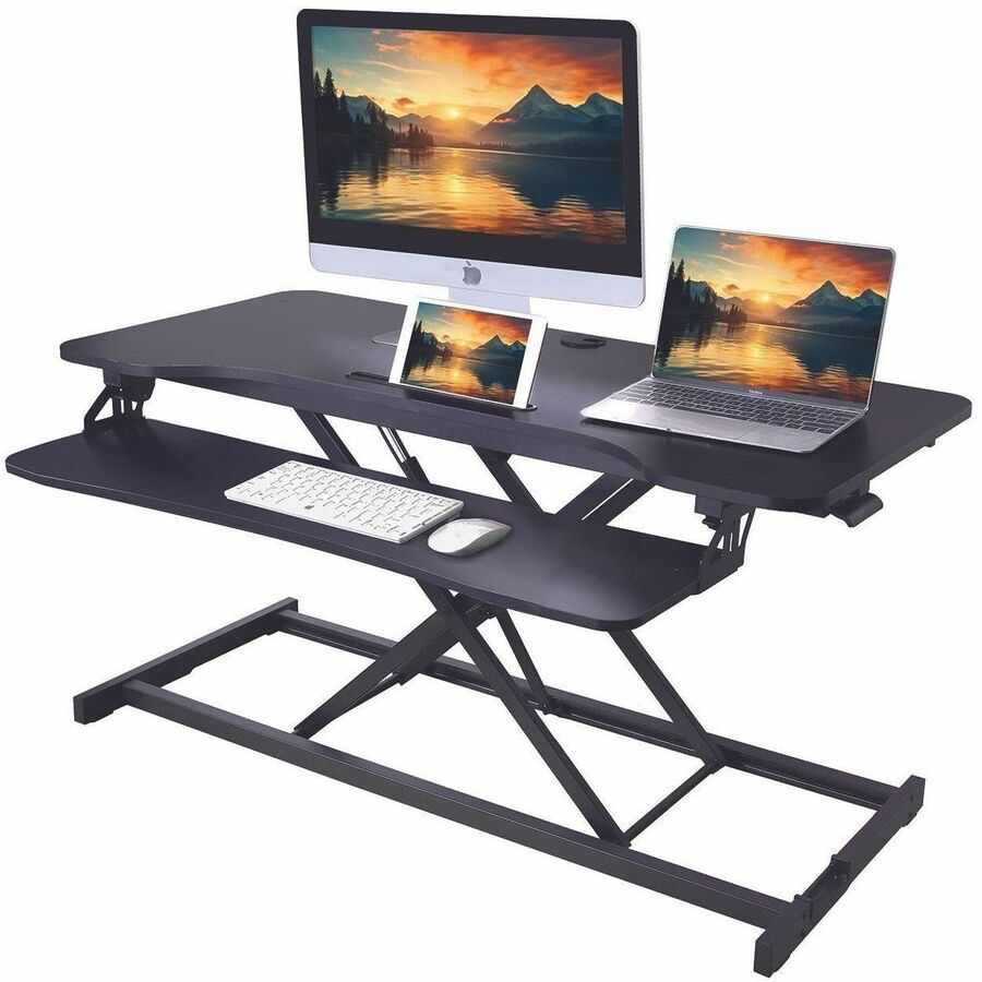 Rocelco Sit to Stand Desk Riser