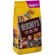 Hershey Chocolate Assortment, Milk & Dark Mildly Sweet Chocolate, 2.24 lb, 1 Carton