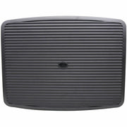 Lorell Ergonomic Rocking Footrest, Black, Plastic, 3" Height, 17.8" Width, 13.8" Depth, 1 Each