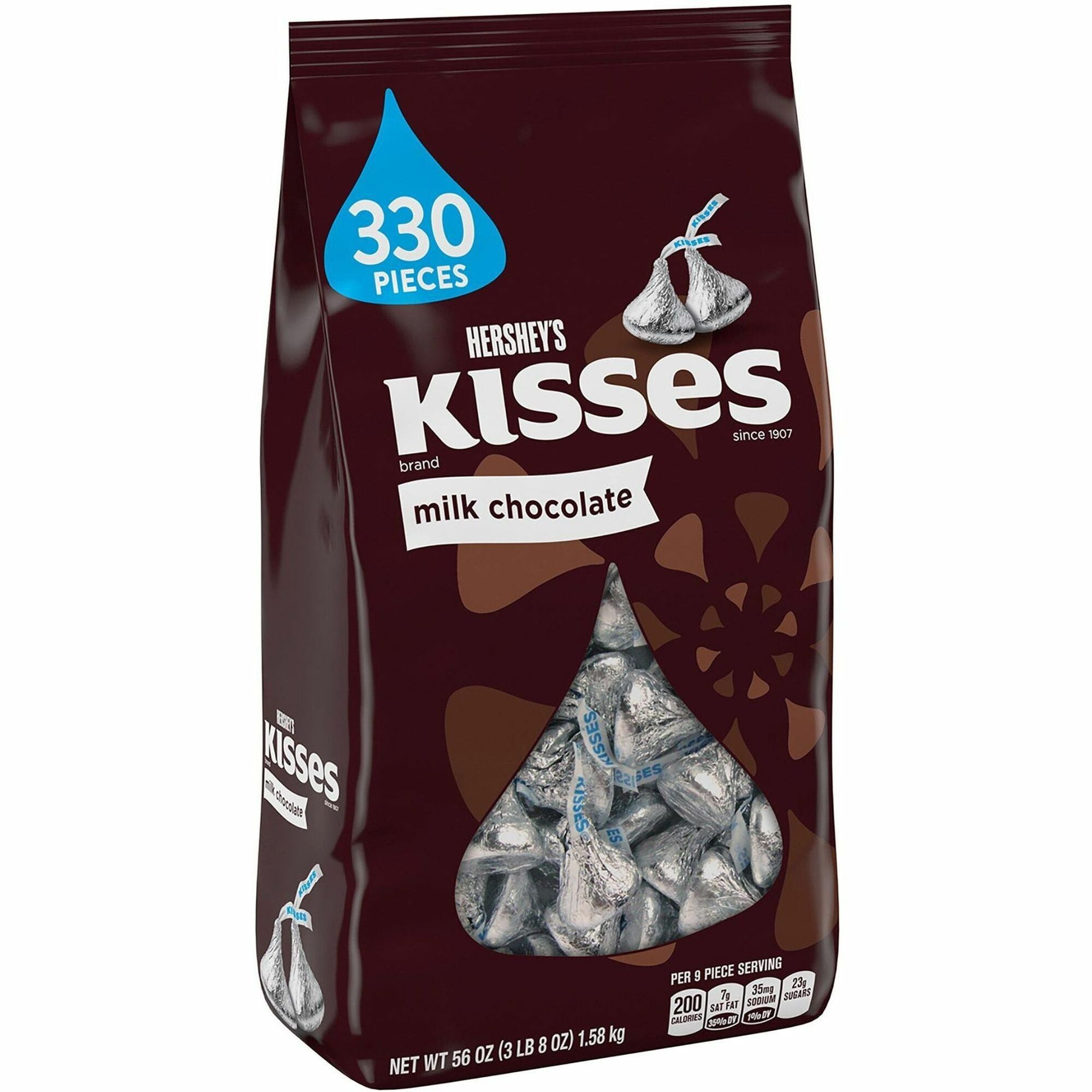Milk Chocolate - Individually Wrapped - 3.50 lb - 330 / Carton