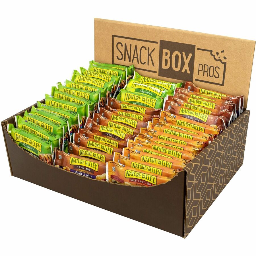 Individually Wrapped - Oats and Honey, Sweet & Salty, Fruit & Nut, Peanut Butter, Oats 'n Dark Chocolate - 84 / Carton