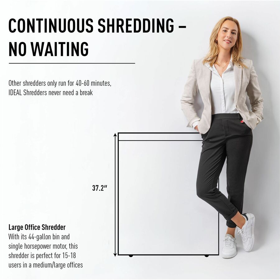 ideal. 4001 Cross-Cut P-4 Shredder