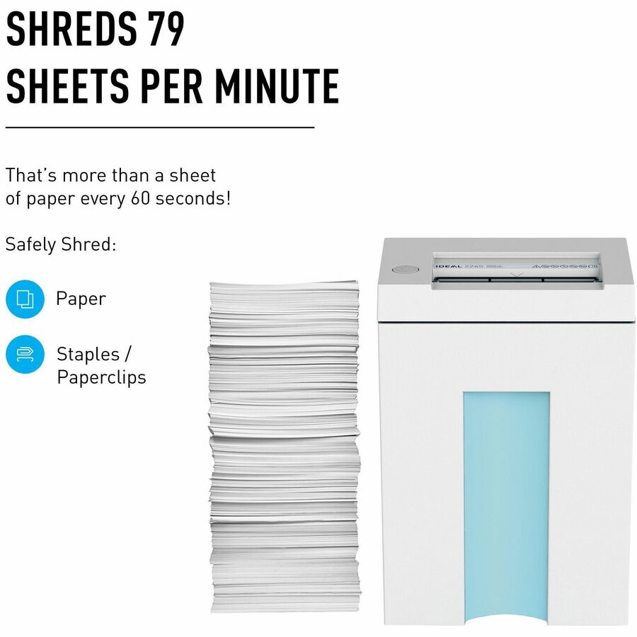 IDEAL Shredders 2265 Cross-Cut P-4 Shredder