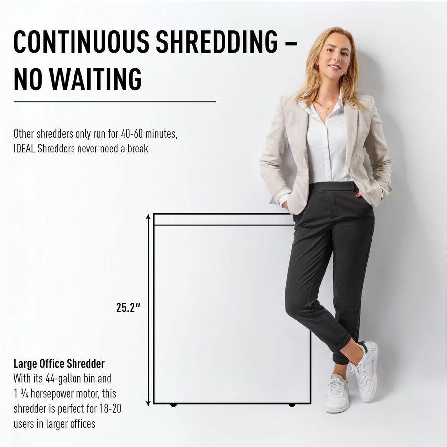 ideal. 4003 Cross-Cut P-4 Shredder