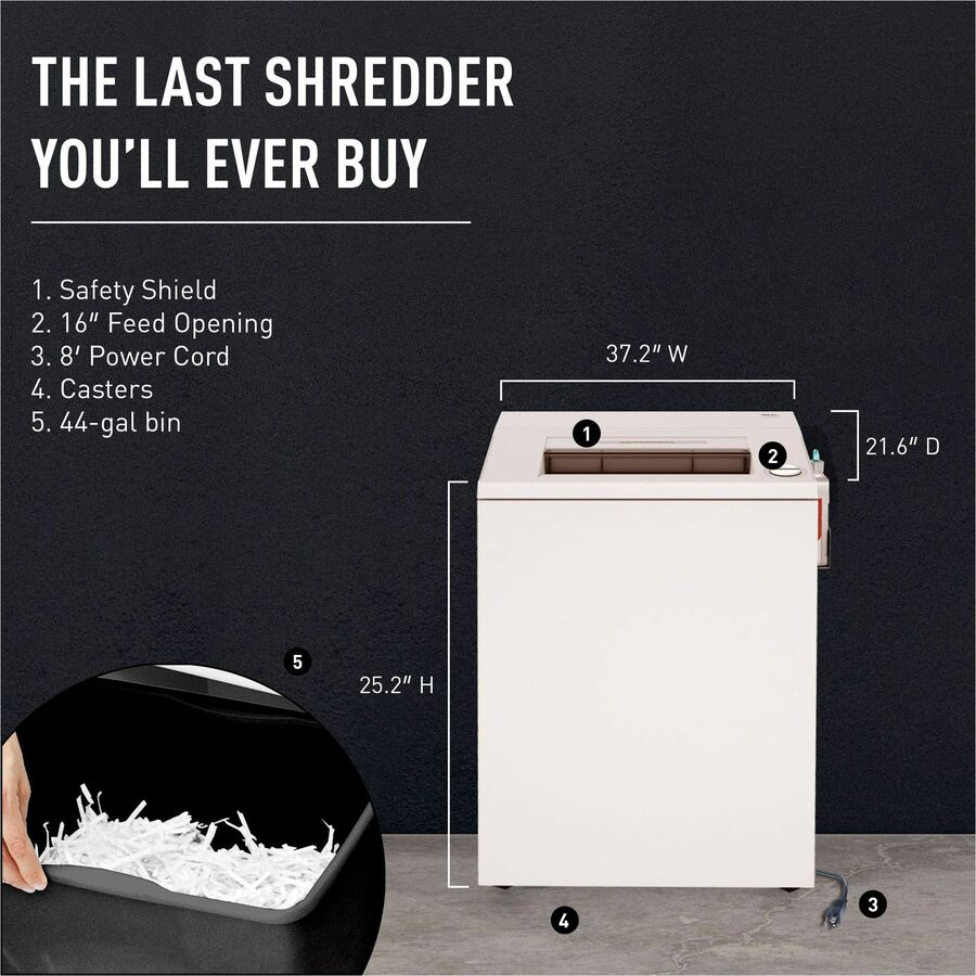 ideal. 4003 Cross-Cut P-4 Shredder