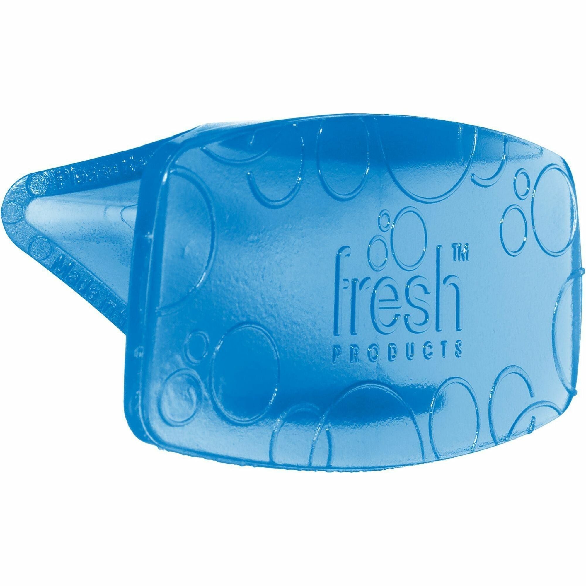 Fresh Products Eco Bowl Clip Air Freshener, Cotton Blossom Scent, Dry Fragrance, Blue, 12 Clips per Box