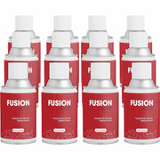 Fresh Products Fusion 3000 Metered Aerosols, Spiced Apple, 30 Day, Odor Neutralizer, VOC Compliant, 6000 ft³ Coverage, 12 per Carton