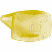 Fresh Products Eco Bowl Clip Air Freshener, Citrus Scent, Dry Fragrance, Yellow, 12 Clips per Box